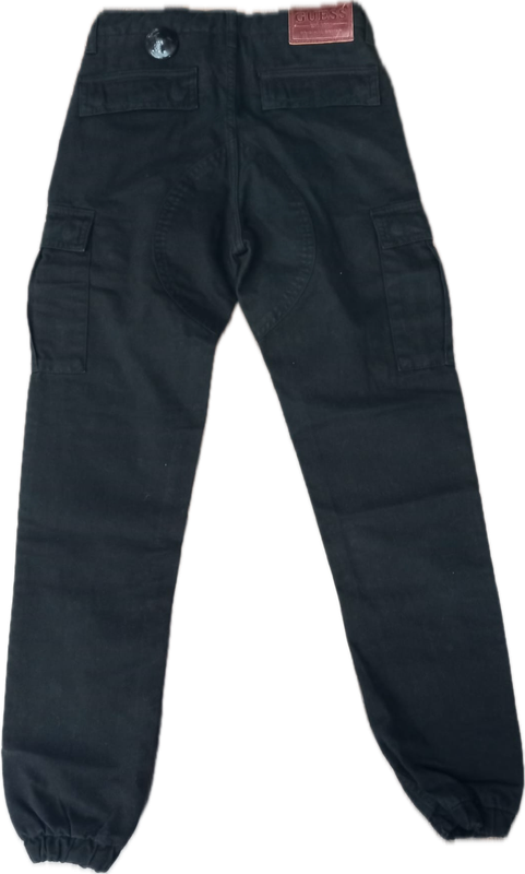Pantalone cargo GUESS bambino nero Pantalone cargo GUESS bambino nero