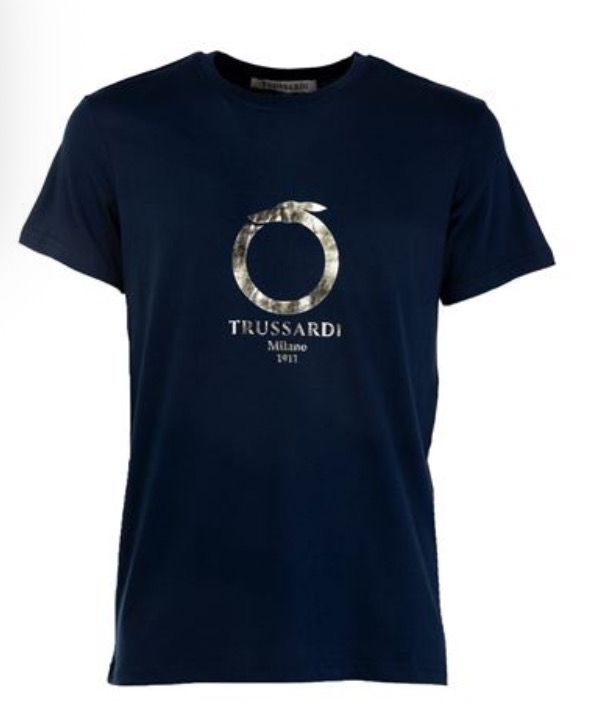 T shirt uomo TRUSSARDI blu