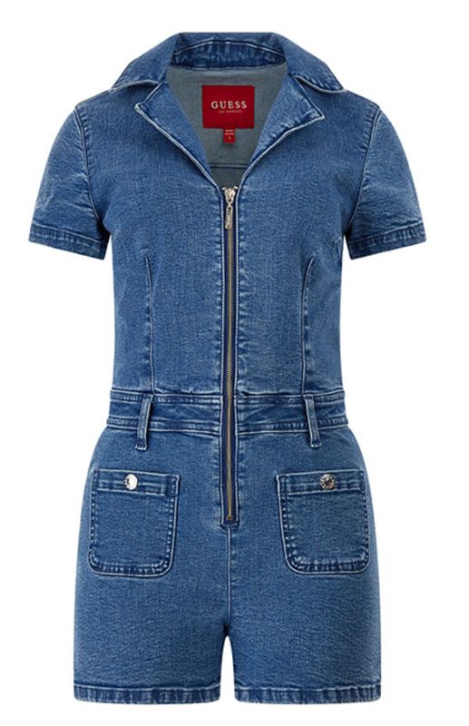 Tuta corta in denim GUESS Tuta corta in denim GUESS