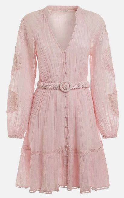 Abito Guess rosa manica lunga Abito Guess rosa manica lunga