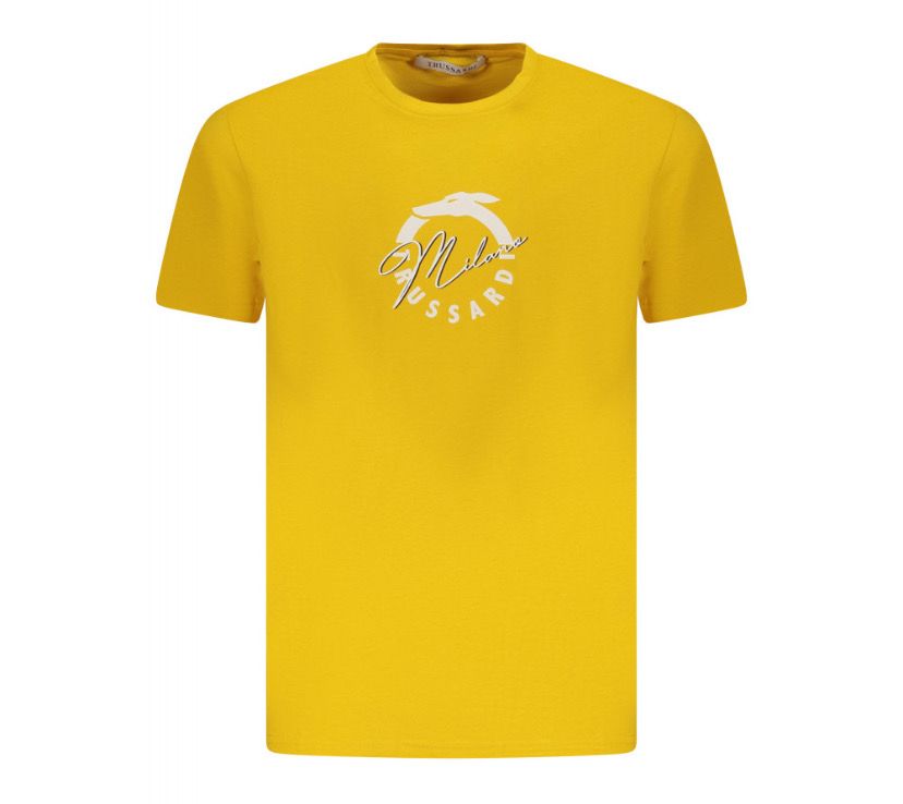 T shirt uomo TRUSSARDI gialla
