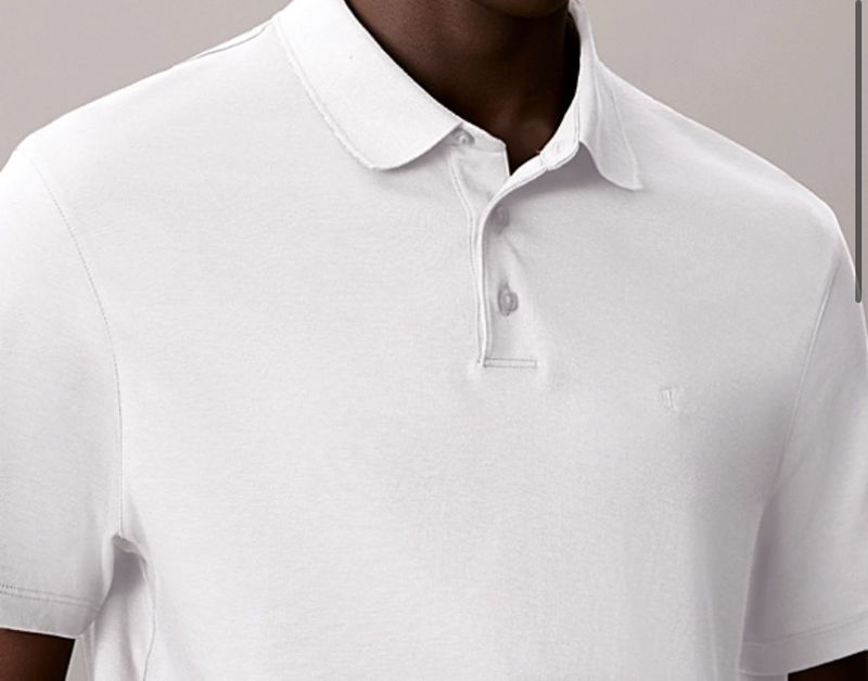 Polo manica corta CALVIN KLEIN JEANS Bianca