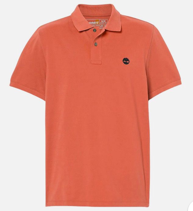 Polo manica corta uomo TIMBERLAND arancione