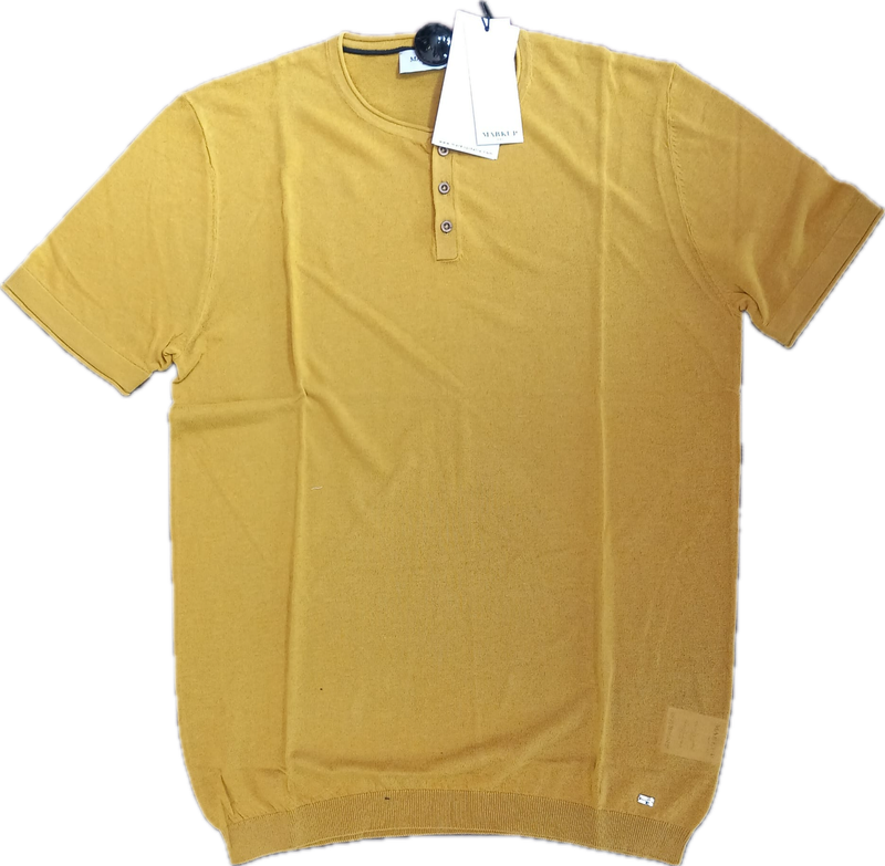 Maglia mezza manica uomo serafino MARKUP Maglia mezza manica uomo serafino MARKUP