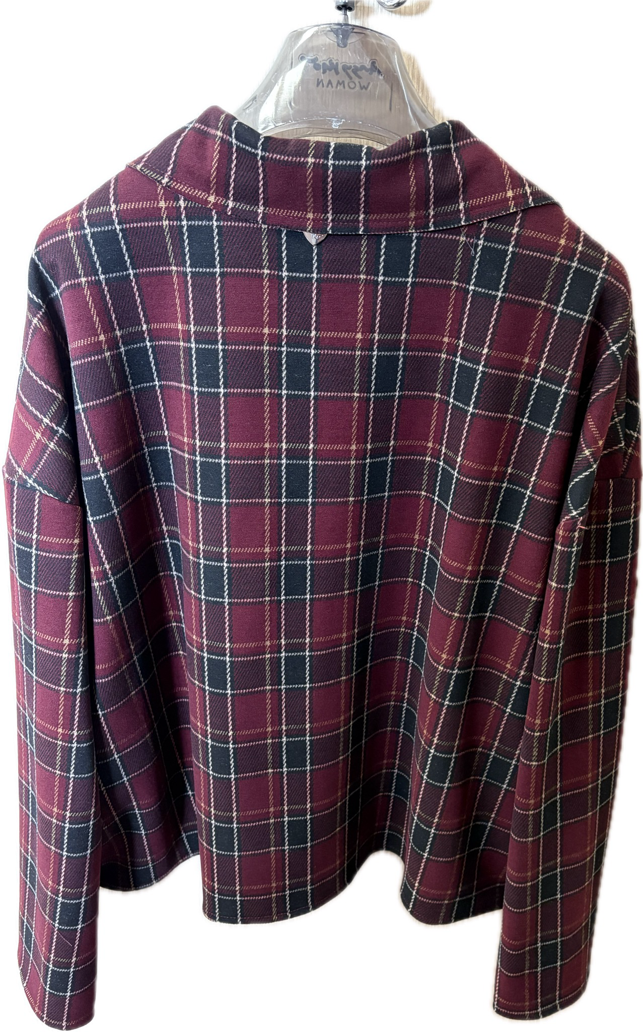 Giacca over quadro Angy mo’ donna