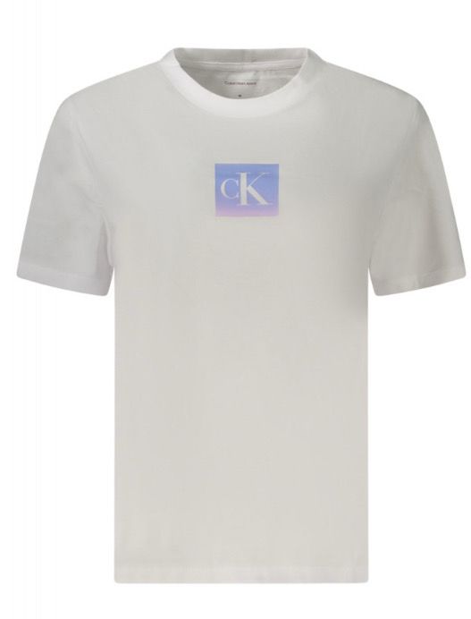 T shirt donna bianca CALVIN KLEIN JEANS