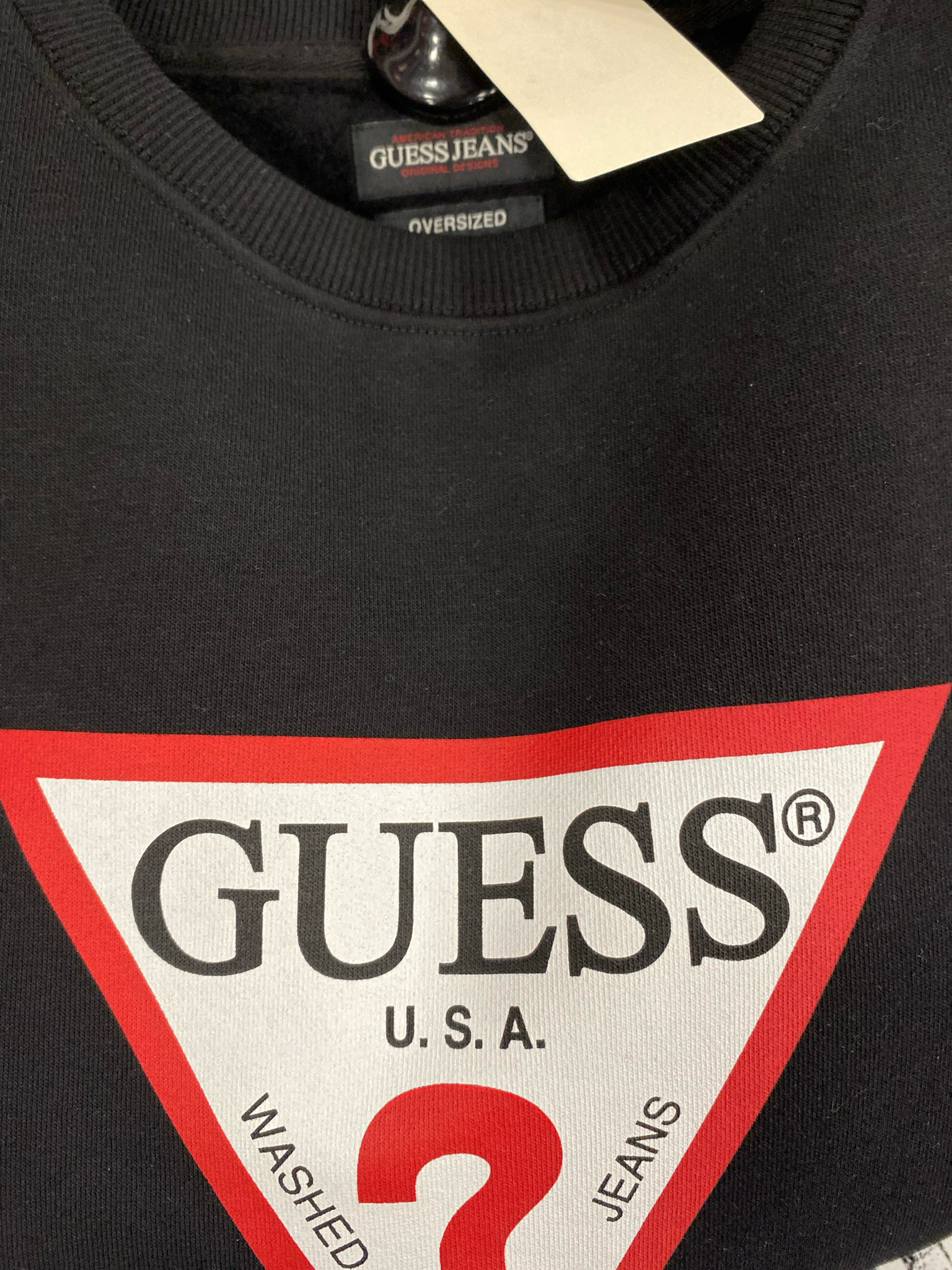 Felpa donna GUESS oversize