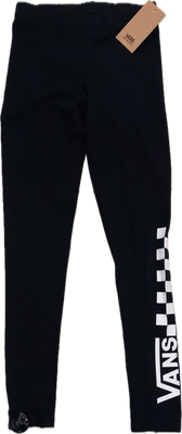 Leggins Vans nero scritta