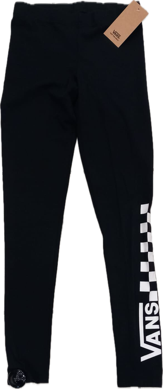 Leggins Vans nero scritta
