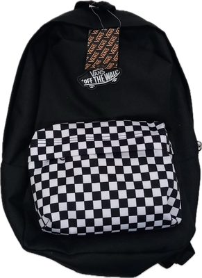 Zaino Vans unisex nero tasca