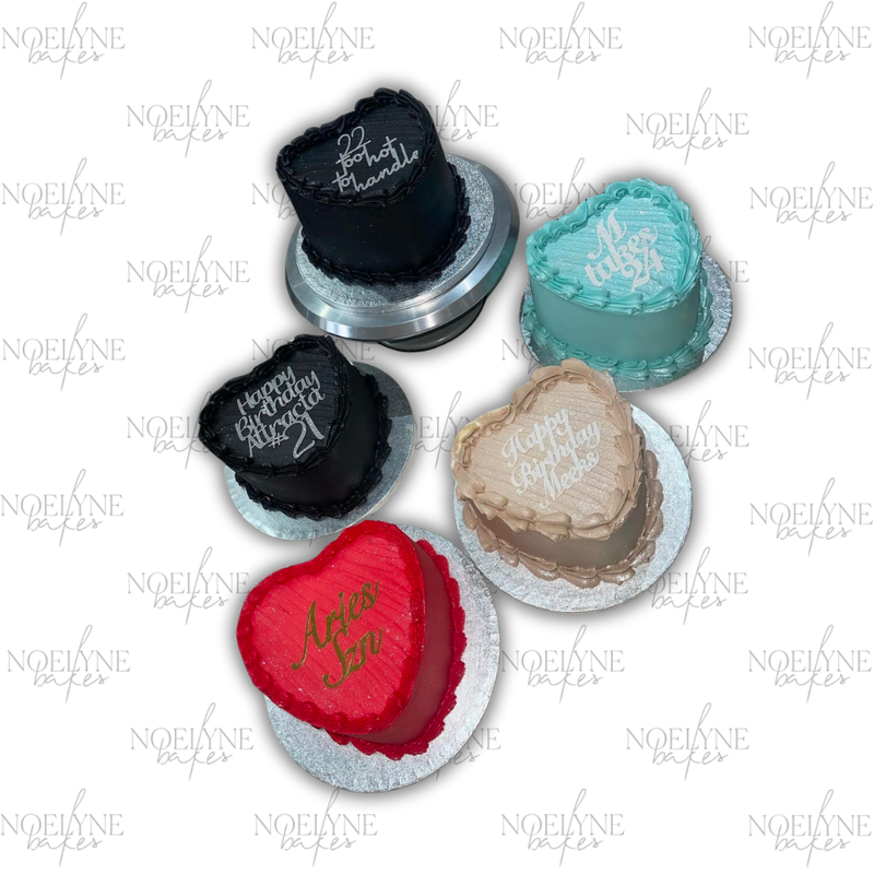 Standard Heart Celebration Cake