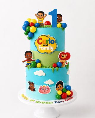 Two-Tier Children’s Celebration Cake