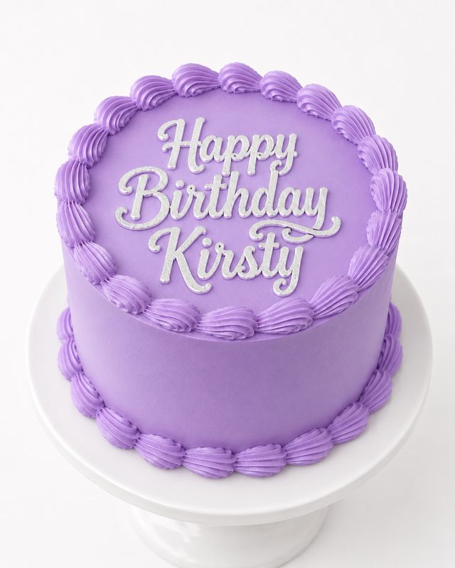 Two Layer Celebration Cake