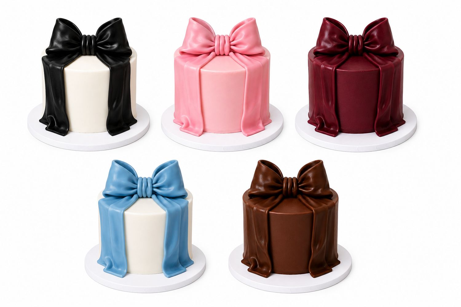 Classic Fondant Bow Cake