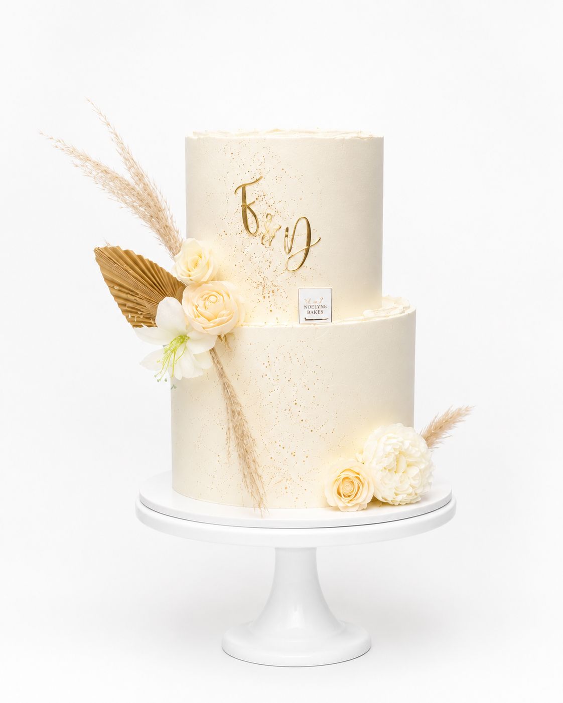 Boho Themed Wedding Cake