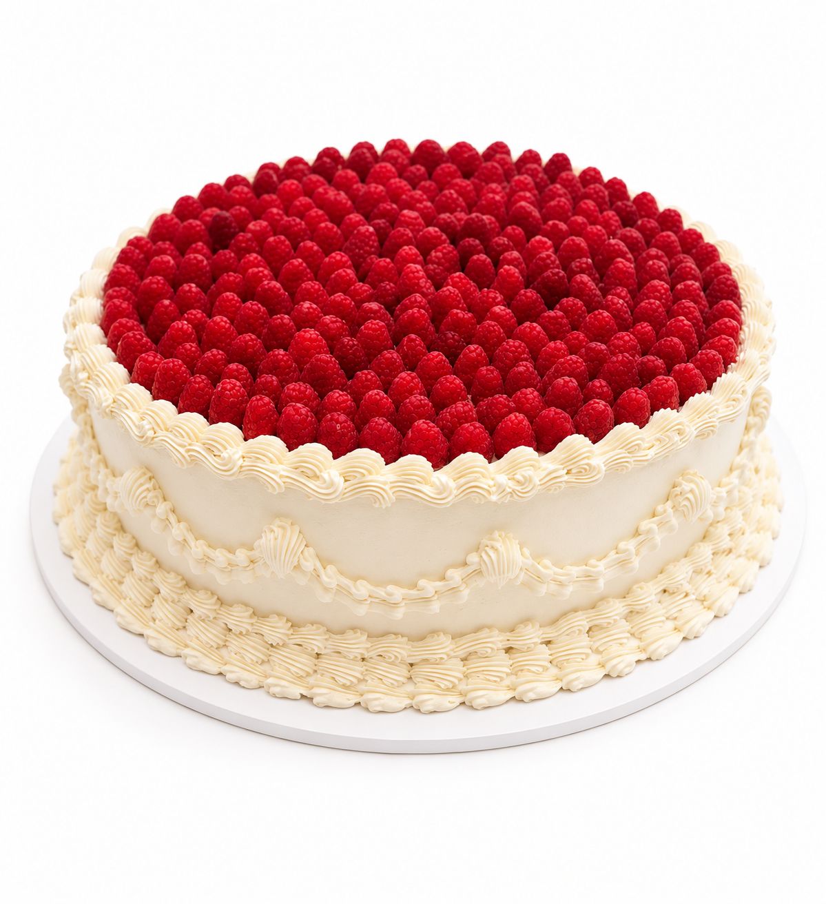 18” Vintage Raspberry Cake
