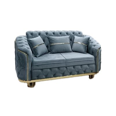 Elegant Madrid Fabric 3 + 2 Seater Sofa Grey,Black,Blue Colours Available