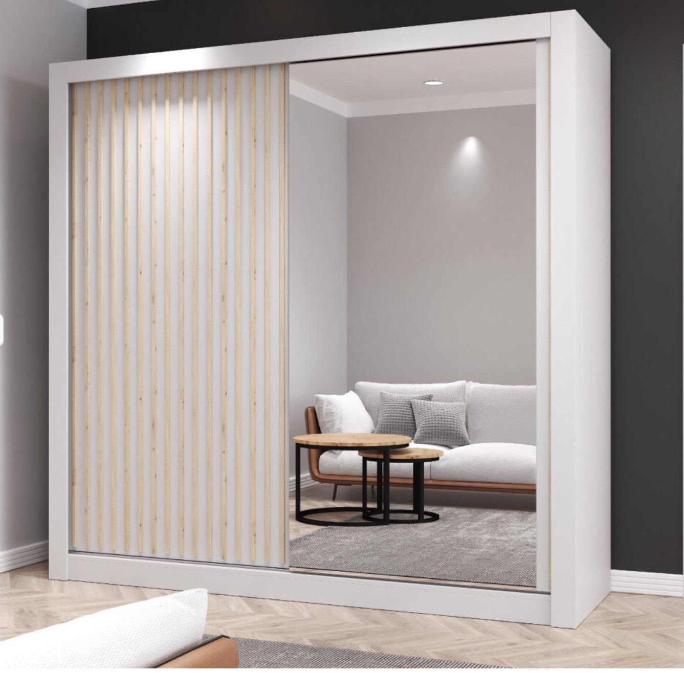 Kingston Modern Sliding Door Wardrobe