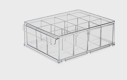 Clear Drawer With Removable Dividers