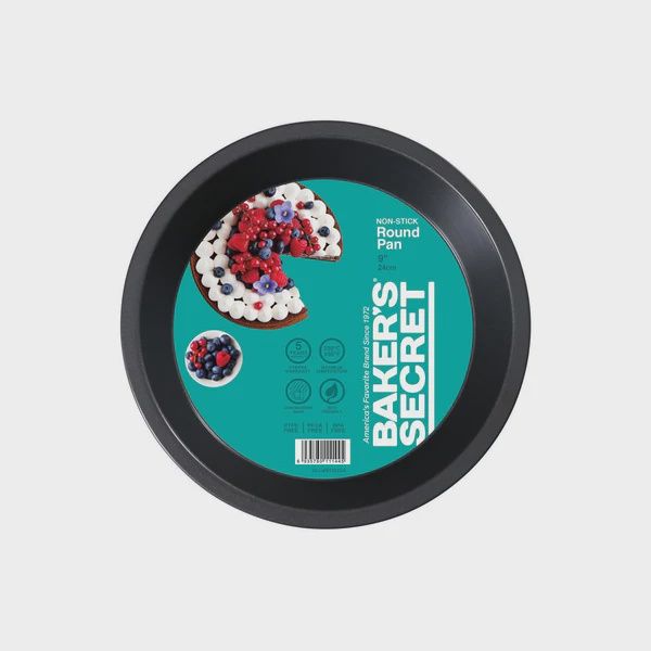 BS10204 - Bakers Secret Round Cake Pan 9.5&quot;