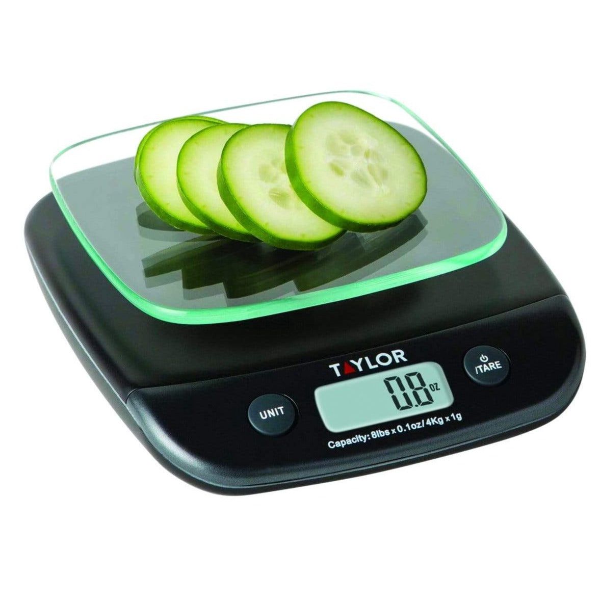 3800N - Taylor 8lbs Digital Kitchen Scale
