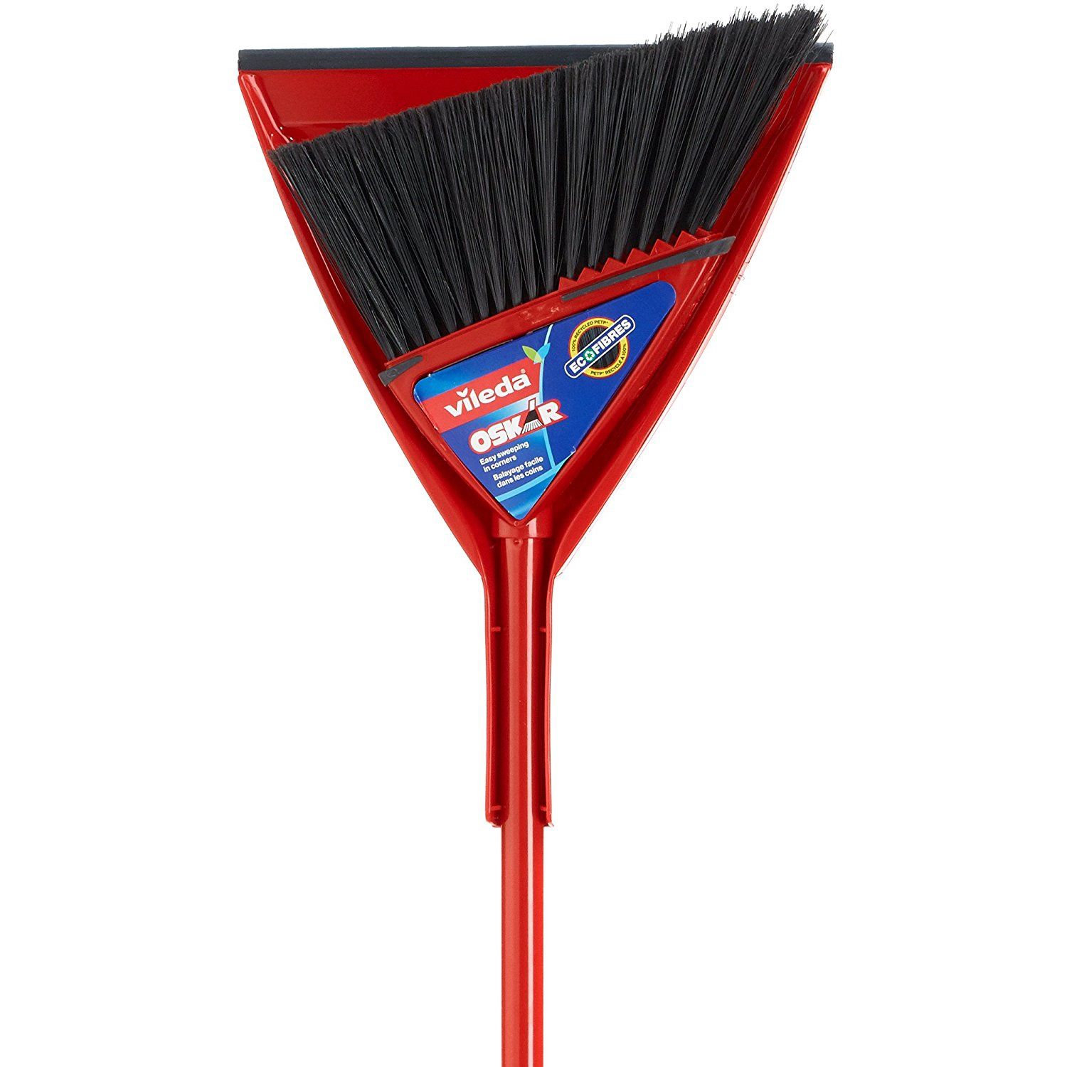 158848/126213 - Vileda - Oskar Angle Broom With Dustpan