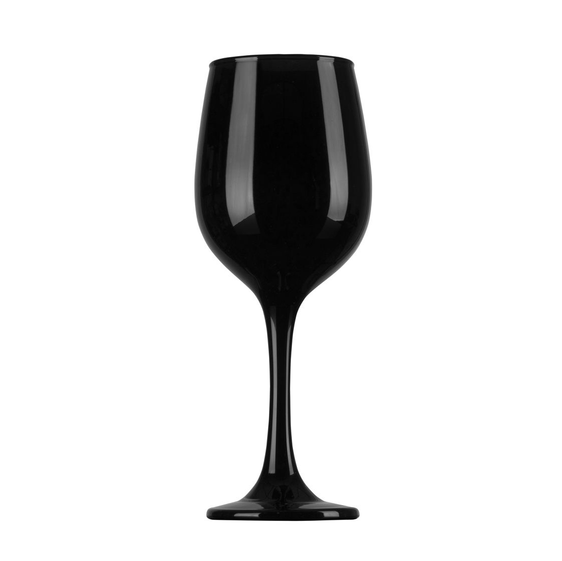 VD-12295H-B - Vikko Decor - Glossy Black, Water Glass,14 Oz