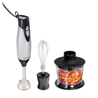 59765 - Hamilton Beach 2 Speed Hand Blender 3 Attachments Black-SS