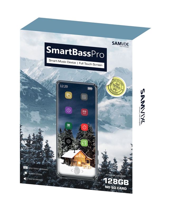 SAMVIX SMARTBASS PRO 128GB MP3 PLAYER