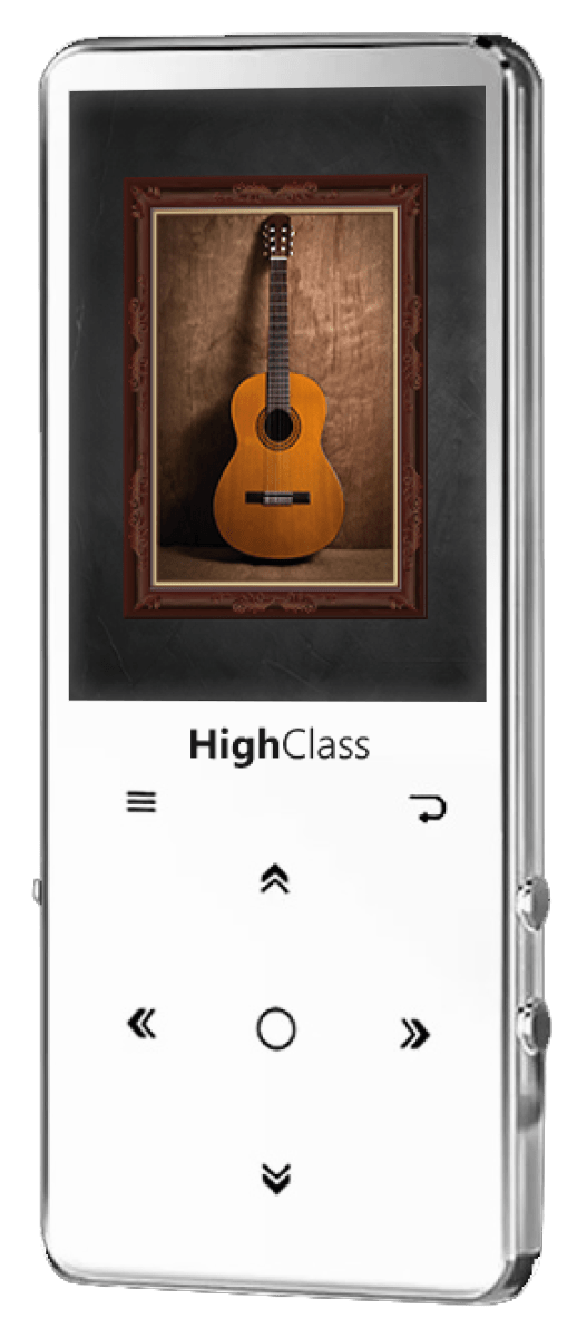 SAMVIX HIGHCLASS 16GB MP3 PLAYER - WHITE