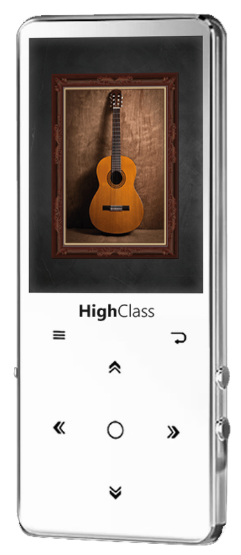 SAMVIX HIGHCLASS 16GB MP3 PLAYER - WHITE