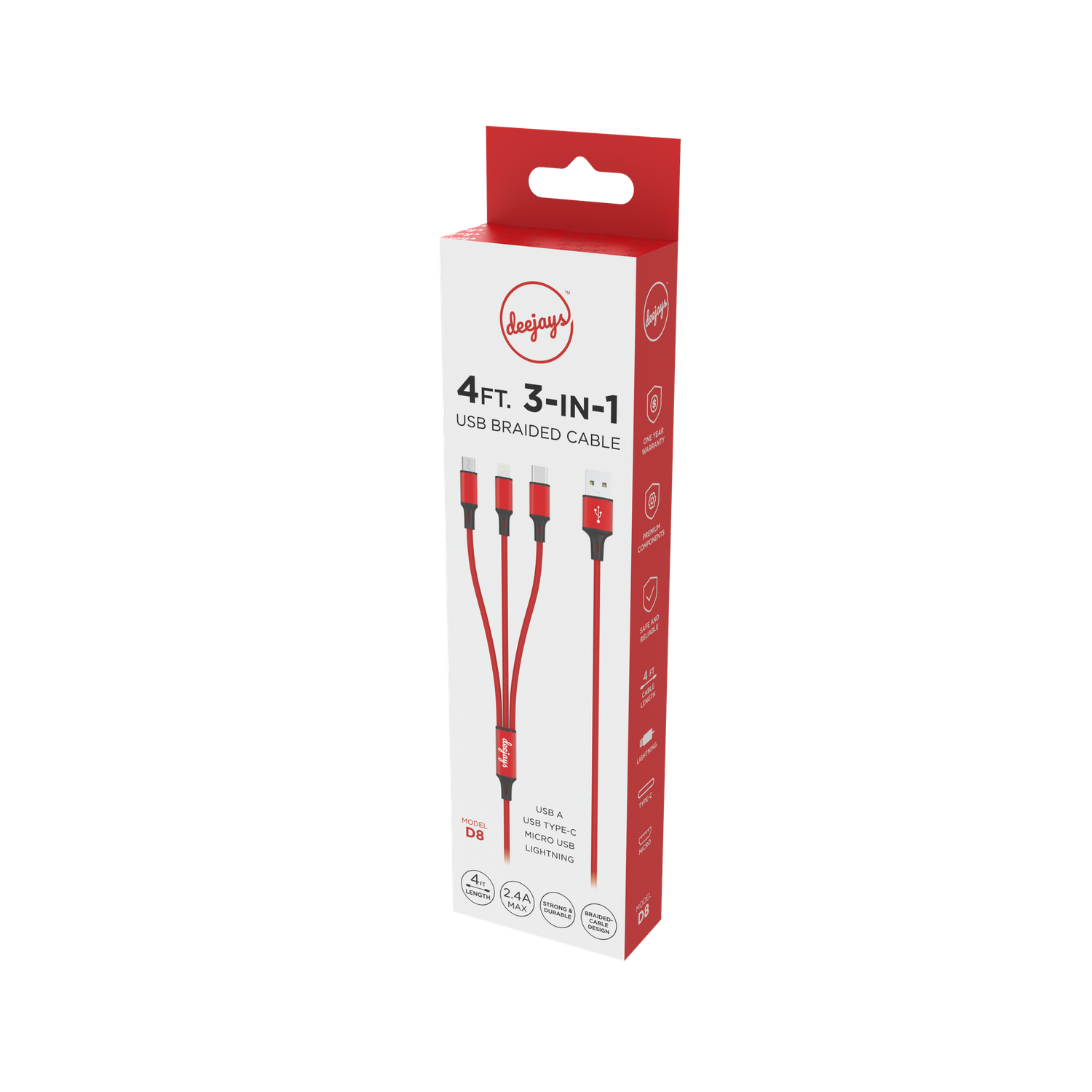 D8 - 3 in 1 Usb