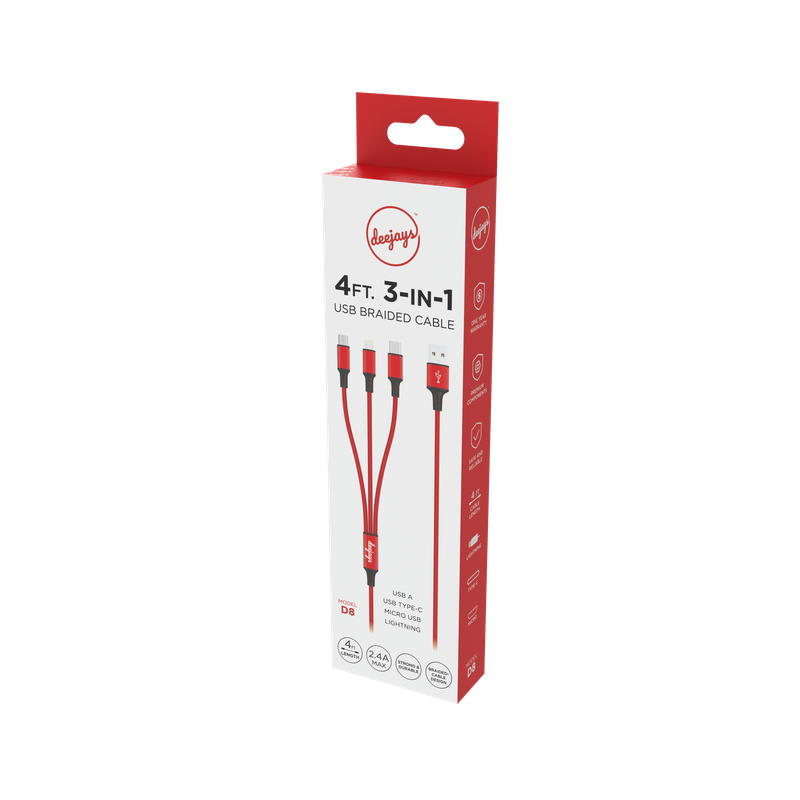 D8 - 3 in 1 Usb