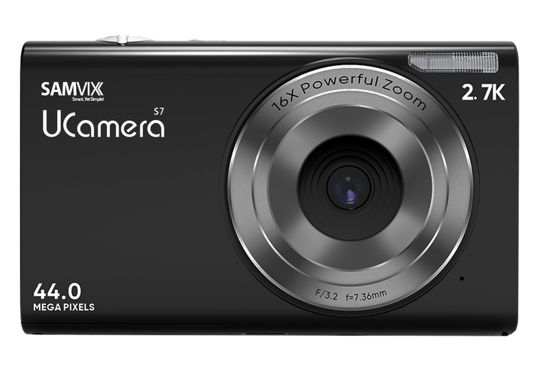 SAMVIX UCAMERA S7 - BLACK - NO VIDEO