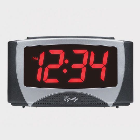 30029 - La Crosse Large LED Alarm Clock w Snooze