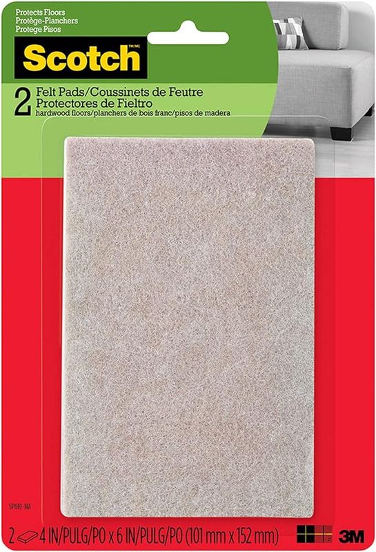 SP810NA - Scotch Easy Cut Felt Pads