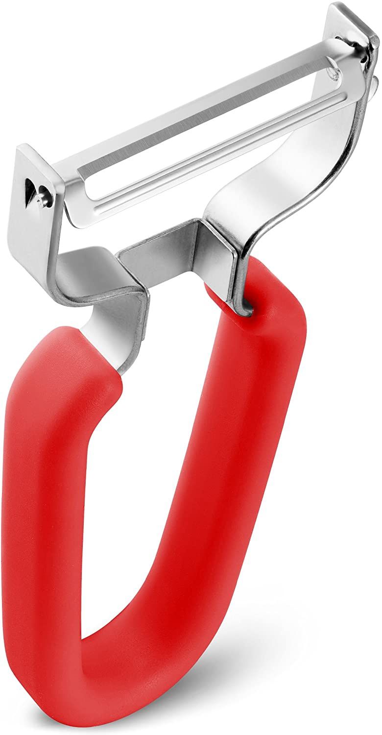 SWPR9922 - NEW SWISSLER PEELER W SOFT GRIP, RED