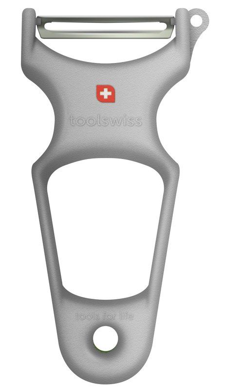 TS3609 - Toolswiss Classinox - Vegetable Peeler SS Blade, Grey