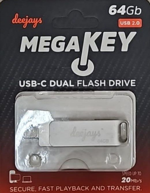 FDC64 - 64GB Usb Type C dual Flash Drive