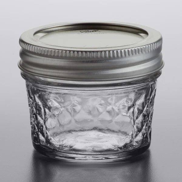 1440080400 - Ball 4oz Quilted Jelly Jar