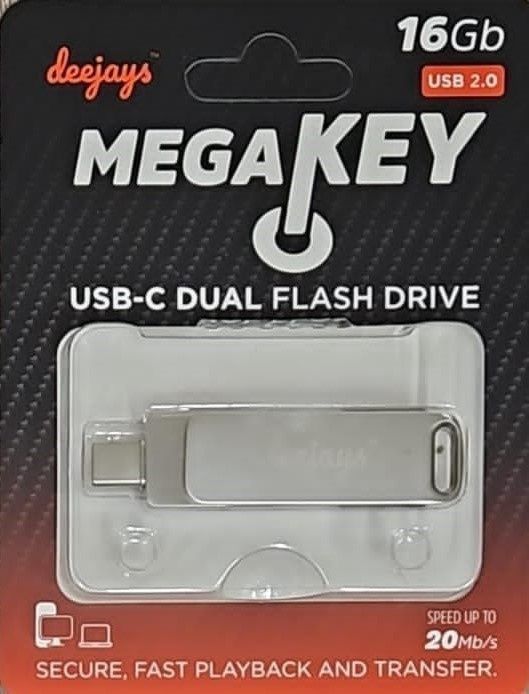 FDC16 - 16GB Usb Type C dual Flash Drive