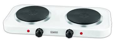 D1006W - Dominion Double Flat Burner White