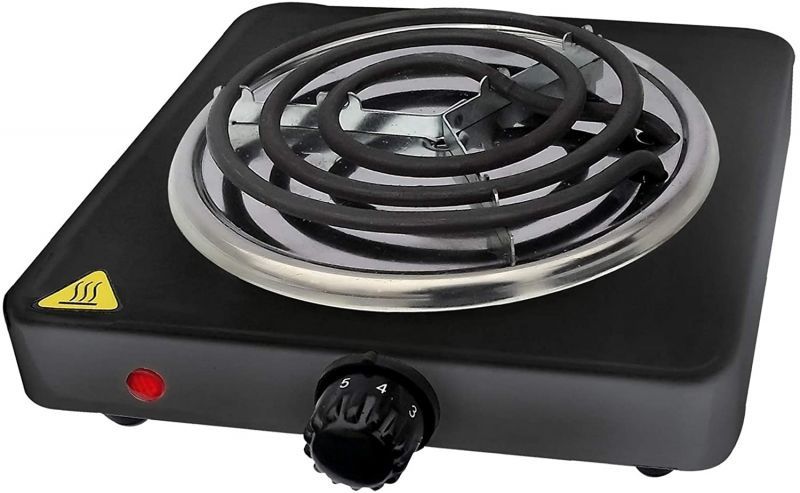 D1001 - Dominion Single Coil Burner Black