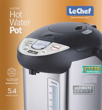 LC5477S - LE CHEF 5.4 BLACK SS HOT POT WITH AUTO &amp; NEW SHABOSS FUNCTION