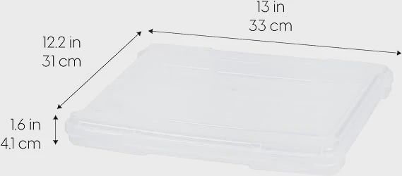 Thin Scrapbook Case 13 x12 x 1.4