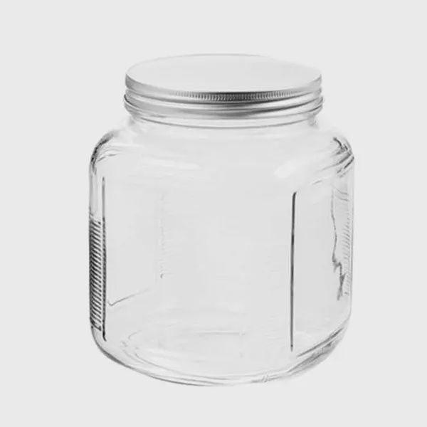85812AHG17 - 32oz Cracker w Brushed Metal Lid