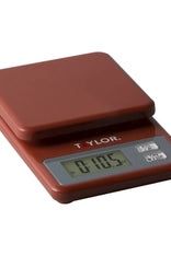 3817R - Taylor Compact Digital Scale Red