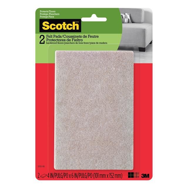 SP830NA - Scotch Easy Cut Felt Pads