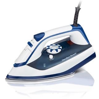 14650 - Hamilton Beach Steam Iron White/Blue