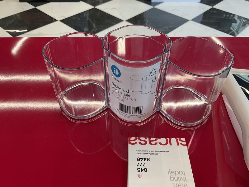30720 - RPET clarity cosmetic trio cup clear